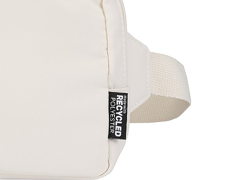 Трип Эви дорожная сумка через плечо из переработанного материала GRS объемом 1 л, кремовый - рис 5.