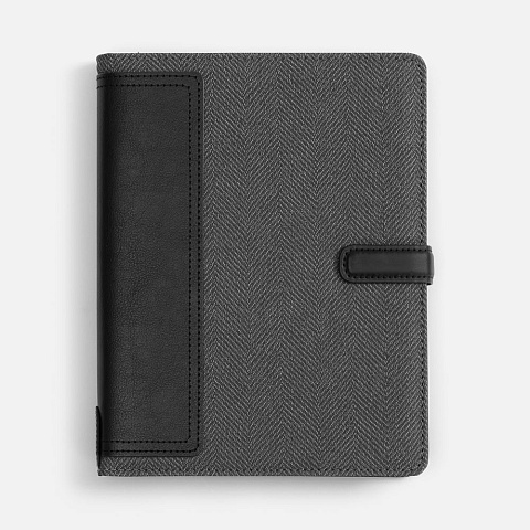 Ежедневник-органайзер Twill, недатированный, черный - рис 2.