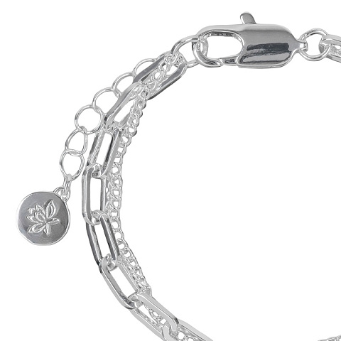 Браслет Twice Сarabiner Fiore Luna CL6104 S - рис 2.