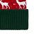 Шапка с зимним орнаментом Holiday (зеленая) - миниатюра - рис 2.