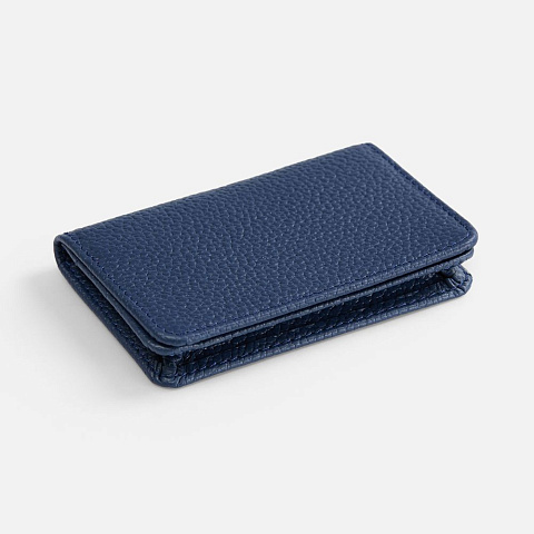 Футляр для визиток Unison, синий - рис 2.