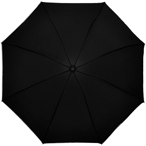 Зонт наоборот складной Futurum, черный - рис 3.