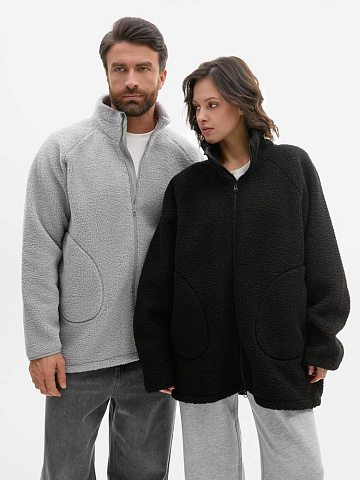 Куртка унисекс Oblako 2.0, светло-серая - рис 11.