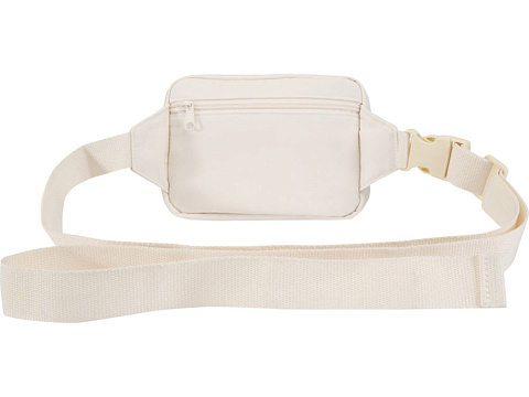 Трип Эви дорожная сумка через плечо из переработанного материала GRS объемом 1 л, кремовый - рис 3.