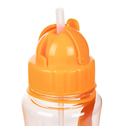 Детская бутылка для воды Nimble, оранжевая - рис 5.