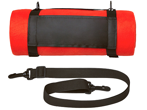 Плед Нежность с плечевым ремнем, красный - рис 5.