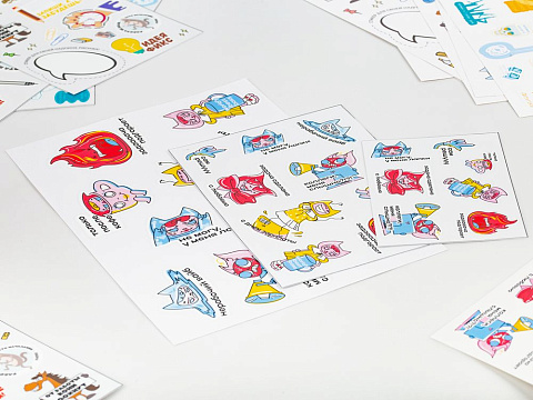 Наклейки UV-DTF Stiker Pack на заказ, M - рис 3.