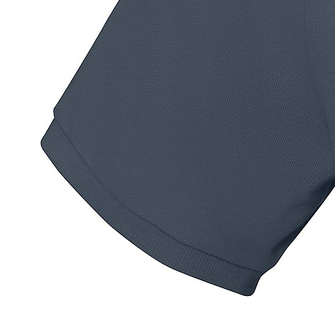 Калгари мужская рубашка-поло с коротким рукавом, серо-синий - рис 6.