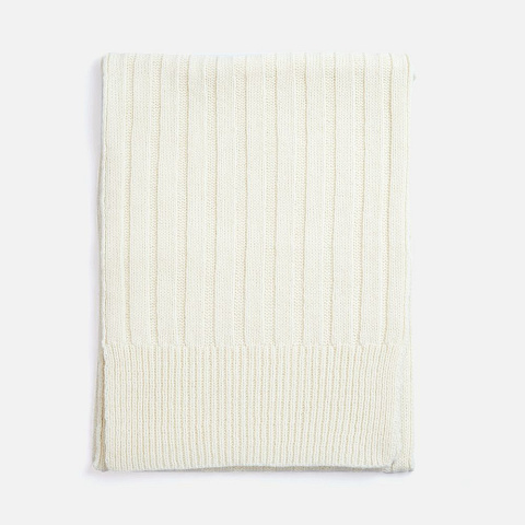 Шарф Bellish, белый (ванильный) - рис 4.