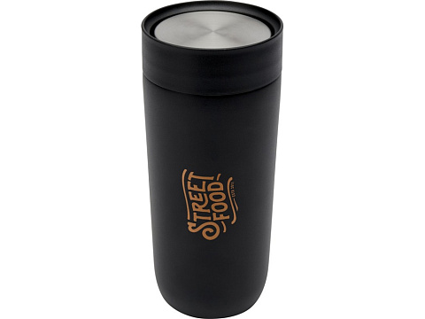 Camden кружка из нержавеющей стали, сертифицированный RCS, 350 м, сплошной черный - рис 5.