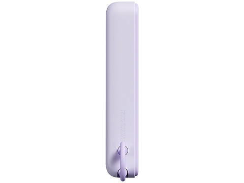 Внешний аккумулятор Xiaomi Magnetic Power Bank 10000 with Built-in Stand Purple - рис 6.