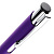Ручка шариковая Keskus Soft Touch, фиолетовая - миниатюра - рис 5.