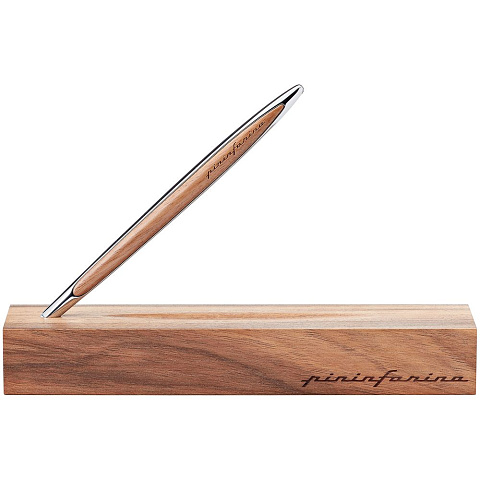 Шариковая ручка Cambiano Shiny Chrome Walnut - рис 3.
