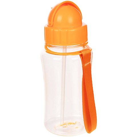 Детская бутылка для воды Nimble, оранжевая - рис 3.