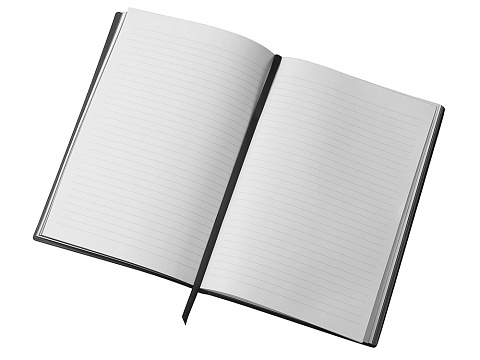 Блокнот C1 софт-тач, гибкая обложка, 128 листов, черный - рис 4.