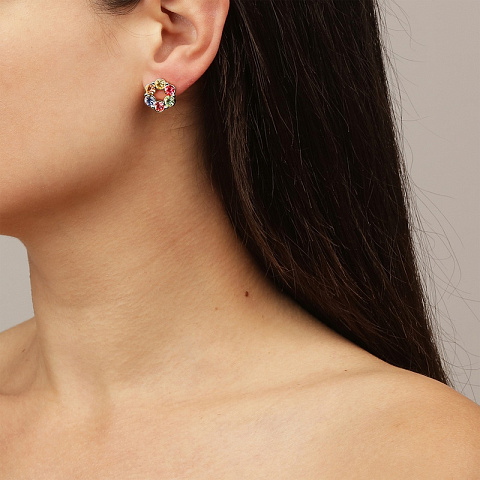 Серьги URSULA SS PASTEL MULTI Dyrberg Kern 440076 - рис 3.