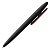 Ручка шариковая Prodir DS5 TRR-P Soft Touch, черная с красным - миниатюра - рис 4.