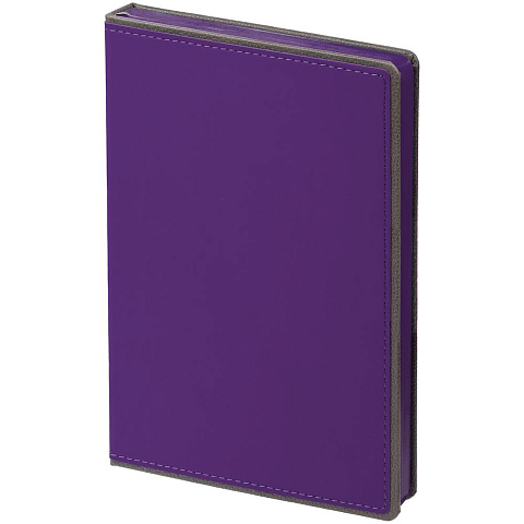 Ежедневник Frame, недатированный, фиолетовый с серым - рис 3.