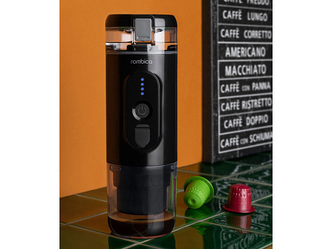 Портативная кофемашина Rombica Barista 2 Black с логотипом Rombica - рис 9.