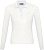 Рубашка поло женская с длинным рукавом Podium 210 белая - миниатюра