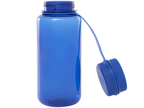 Спортивная бутылка Ryder из переработанного ПЭТ-пластика объемом 900 мл с многофункциональной крышкой, сертифицированная RCS - Ярко-синий - рис 5.