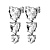 Серьги SANCTU SS CRYSTAL Dyrberg Kern 480101 - миниатюра