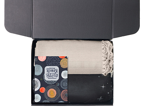 Подарочный набор Re:y. Haven  с пледом, кружкой и чаем - рис 3.