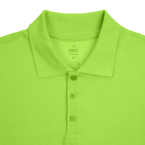 Рубашка поло Virma Light, зеленое яблоко - рис 4.