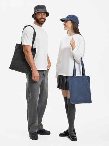 Сумка для покупок Berwi, черная - рис 7.