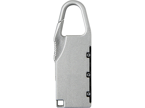 Багажный замок Traveler (Путешественник) - Серебряный - рис 2.