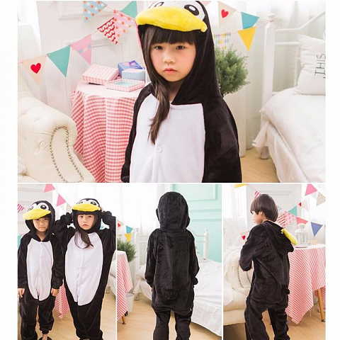 Детская пижама кигуруми Пингвинчик - рис 2.