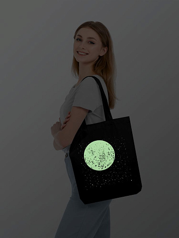 Холщовая сумка «Что вечно под Луной» со светящимся принтом - рис 8.