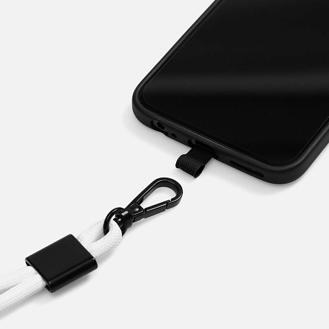 Шнурок для телефона TrendHand, белый - рис 4.