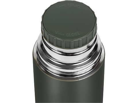 Термос Relaxika 101 (0,75 литра), хаки (без лого) - рис 4.