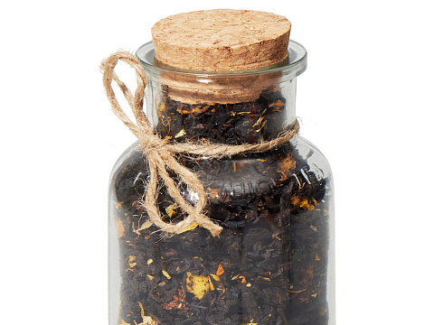 Сокочай. Чай черный, пропитанный соком ананаса, с кусочками ананаса, манго и маракуйей, календула, 65 г. - рис 3.