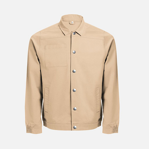 Куртка унисекс Bratislava, бежевая - рис 2.