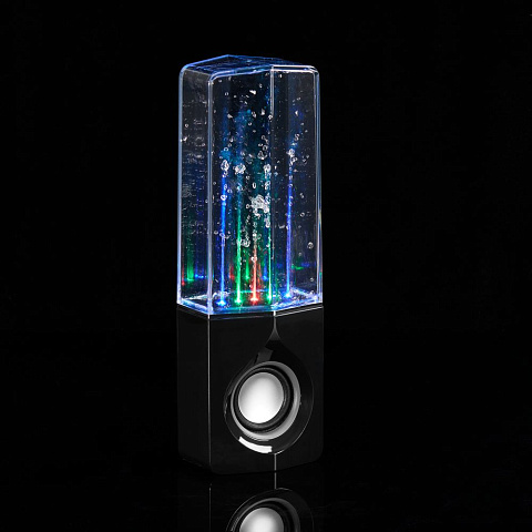 Bluetooth-колонка с поющим фонтаном Fuente, черная - рис 2.