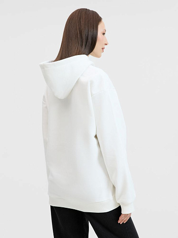 Худи унисекс оверсайз Songo, молочно-белое - рис 12.