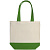Холщовая сумка Shopaholic, ярко-зеленая - миниатюра - рис 4.