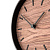 Часы настенные Tiger, палисандр - миниатюра - рис 5.