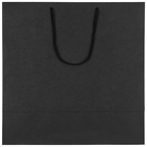 Пакет бумажный Porta L, черный - рис 3.