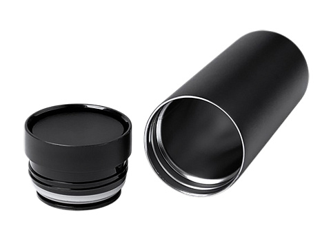 Термос Кларк из нержавеющей стали, объем 500 мл, черный - рис 2.