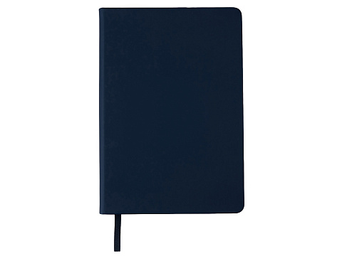 Бизнес-блокнот С3 софт-тач с магнитом, твердая обложка, 96 листов, темно-синий - рис 3.