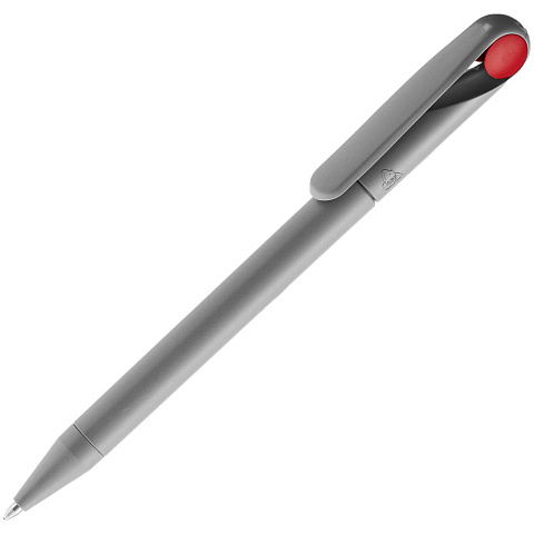 Ручка шариковая Prodir DS1 TMM Dot, серая с красным - рис 2.