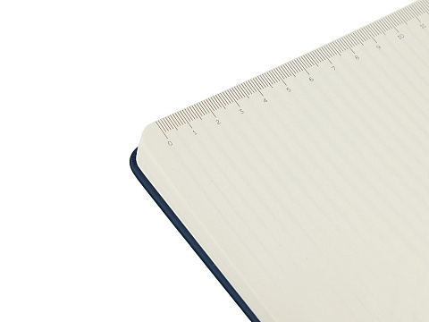 Бизнес-блокнот С3 софт-тач с магнитом, твердая обложка, 96 листов, темно-синий - рис 9.