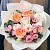 Букет с розами и орхидеей - миниатюра