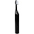 Зубная щетка с пастой Push & Brush, черная - миниатюра