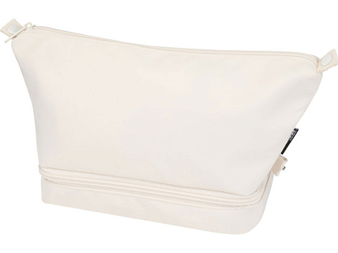 Trip Aware™ дорожная косметичка из переработанного материала 6 л, кремовый