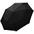 Зонт складной Fiber Magic, черный - миниатюра