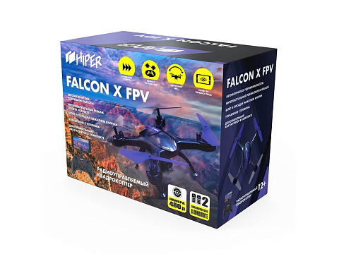 Радиоуправляемый квадрокоптер HIPER FALCON X FPV (Р) - рис 14.